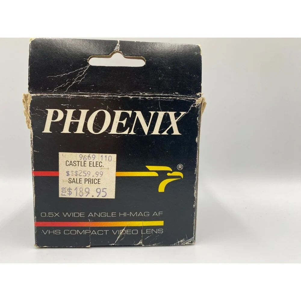 Phoenix AF 0.5X Wide Angle Hi-Mag Video Converter 46mm IN BOX WITH CASE
